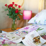 Bedroom at Village Farm Getaway, holidays glamping and luxury camping in East Midlands and Leicestershire