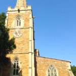 Church in Hungarton village in East Midlands and Leicestershire