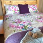 Bedroom at Village Farm Getaway, holidays glamping and luxury camping in East Midlands and Leicestershire